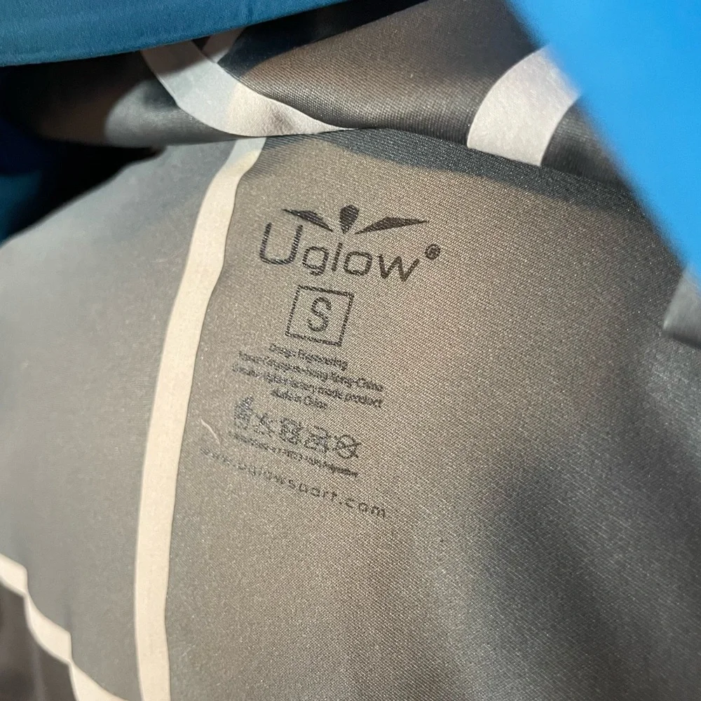 Hoka‎ Women’s UGlow Performance Blue Athletic Time to Fly Runners Jacket